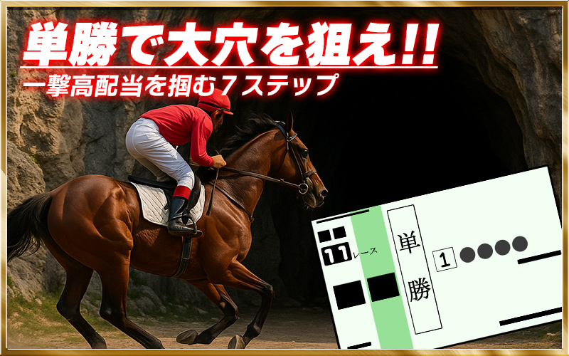 単勝 大穴 狙い方